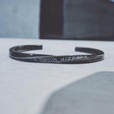 Mobius Bracelet — Minimalist Vintage Letter Cuff