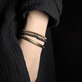 Original Multi-Layer Bracelet — Vintage Lava Stone Design