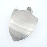 Rock Hand Shield Pendant — Vintage Hip-Hop Street Necklace