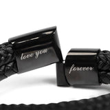 To My Son | Love You Forever Leather Bracelet