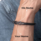 To My Man | Infinity Personalized Bracelet