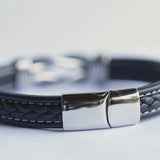 To My Son | Linked Together Leather Bracelet