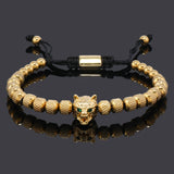 To My Man | Heart of a Leopard Strength Bracelet