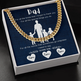 To My Dad | Cuban Link Necklace